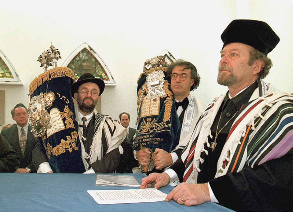 Einweihung der Synagoge 1997